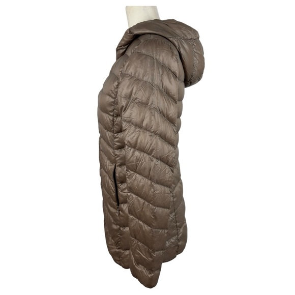 Uniqlo Waterproof Ultralight Feather Down Hooded Puffer Jacket 139037 Quilt XS - Picture 10 of 16